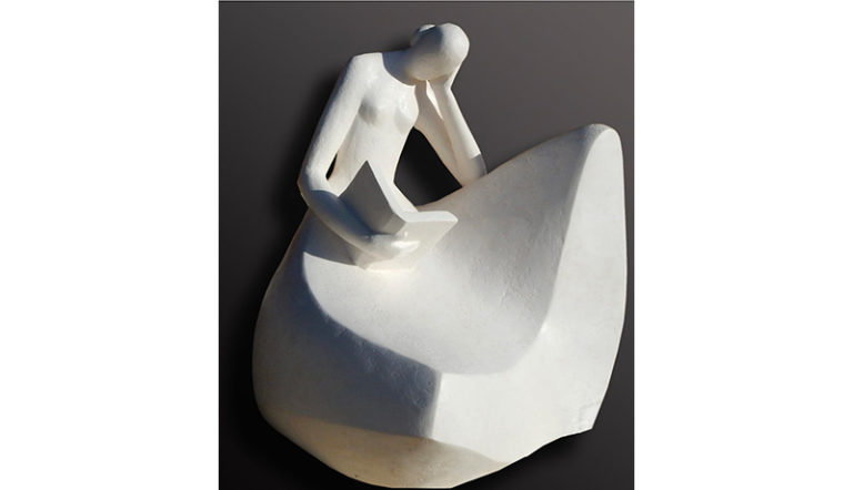 Anne Deltour sculpture granite
